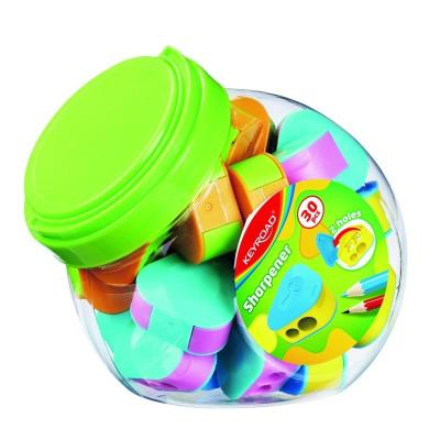 Opakowanie Temperówka plastikowa podwójna pojemnik (30szt)