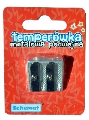 Opakowanie Temperówka podwójna metalowa (24szt)