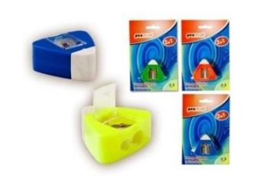 Opakowanie Temperówka podwójna z gumką