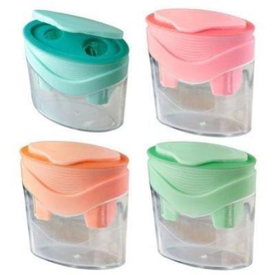 Opakowanie Temperówka podwójna z pojemnikiem MIX