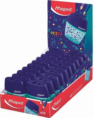 Opakowanie Temperówka Shaker Pixel 2 otwory (20szt) MAPED