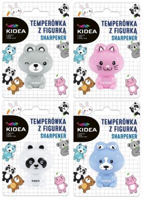 Opakowanie Temperówka z figurką mix KIDEA