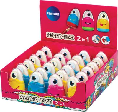 Opakowanie Temperówka z gumką i pojemnikiem 89820