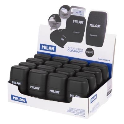 Opakowanie Temperówko - gumka Compact Shadow (16szt) MILAN