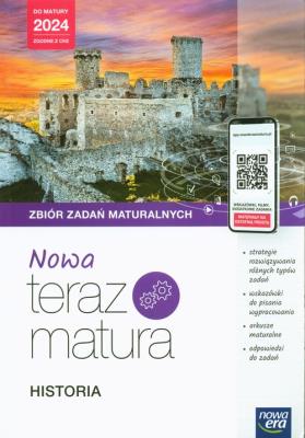 Teraz matura 2023 Historia arkusze i zadania maturalne poziom rozszerzony 2023/2024. Autor: od 2023/24. SmakLiter.pl Okładka książki Teraz matura 2023 Historia arkusze i zadania maturalne poziom rozszerzony 2023/2024