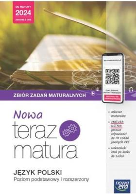 Teraz matura 2023 Język polski zbiór zadań maturalnych zakres podstawowy i rozszerzony 2023/24. Autor: Zbiór zad.matur. 2023/24. SmakLiter.pl Okładka książki Teraz matura 2023 Język polski zbiór zadań maturalnych zakres podstawowy i rozszerzony 2023/24