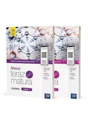 Teraz matura Chemia. Zb. zad. cz.1 i 2 ZR 2022 NE. Autor: Opracowanie zbiorowe. SmakLiter.pl Okładka książki Teraz matura Chemia. Zb. zad. cz.1 i 2 ZR 2022 NE