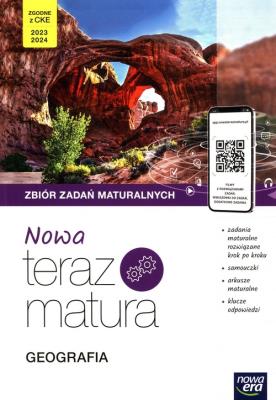 Teraz matura Geografia. Zb. zad. ZR 2022 NE. Autor: Violetta Feliniak, Mateusz Gański, Waldemar Silic. SmakLiter.pl Okładka książki Teraz matura Geografia. Zb. zad. ZR 2022 NE