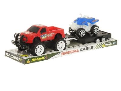 Opakowanie Terenówka z przyczepą i quadem