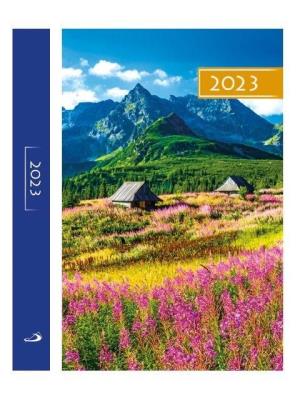 Opakowanie Terminarz 2023 B6 Kolorowy góry