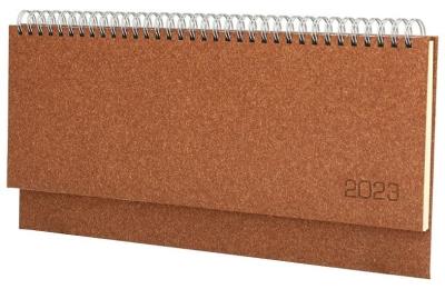 Opakowanie Terminarz 2023 leżący Natura brązowy