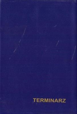 Opakowanie Terminarz 2023 Mini A7 niebieski