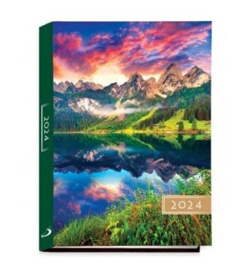 Opakowanie Terminarz 2024 A5 dzienny kolorowy krajobraz