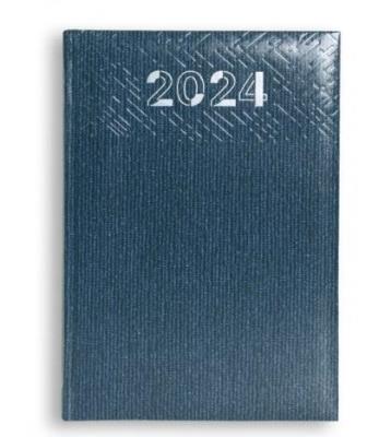 Opakowanie Terminarz 2024 A5 dzienny Milano - niebieski