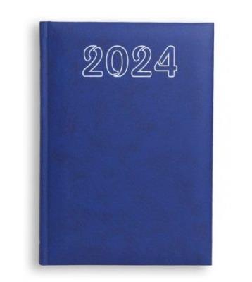 Opakowanie Terminarz 2024 A5 dzienny Standard - granatowy