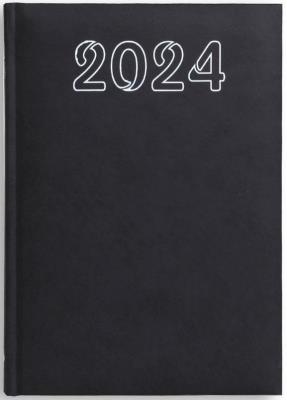 Opakowanie Terminarz 2024 B6 dzienny - czarny