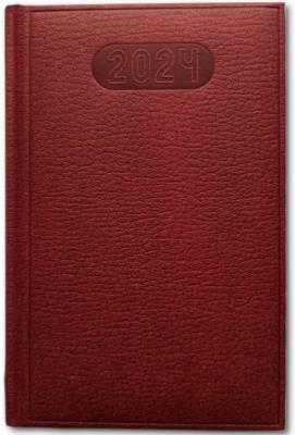 Opakowanie Terminarz 2024 B6 dzienny Print specjal bordowy
