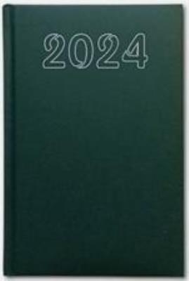 Opakowanie Terminarz 2024 B6 dzienny - zielony