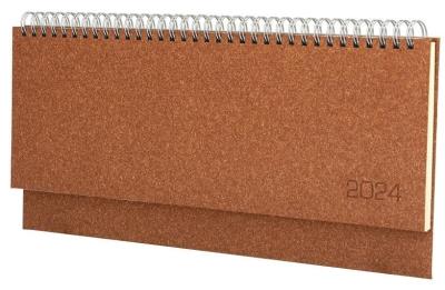 Opakowanie Terminarz 2024 leżący Natura brąz