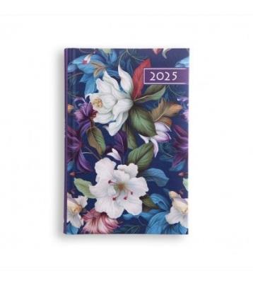Opakowanie Terminarz 2025 B6 Kolorowy kwiatki