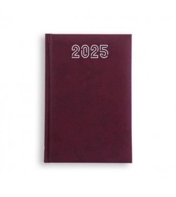 Opakowanie Terminarz 2025 B6 Standard bordowy