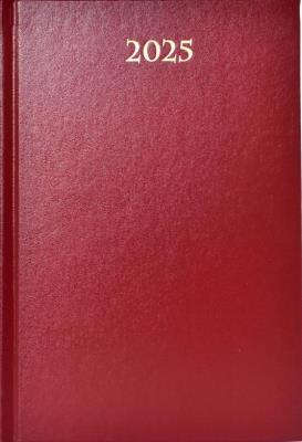 Opakowanie Terminarz 2025 dzienny A5 Divas bordowy