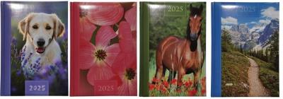 Opakowanie Terminarz 2025 dzienny A5 Prismalux MIX