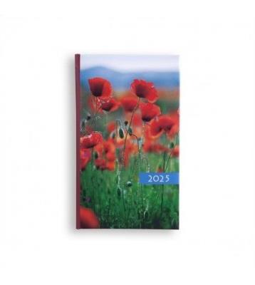 Opakowanie Terminarz 2025 Kolorowy tygodniowy - maki