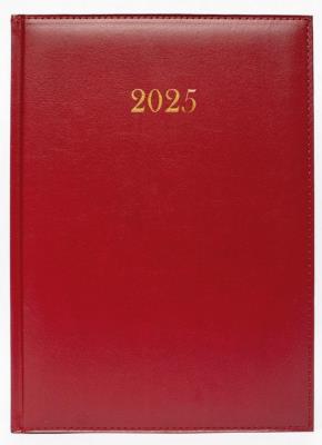 Opakowanie Terminarz 2025 tygodniowy A4 Divas z gąbką bordo