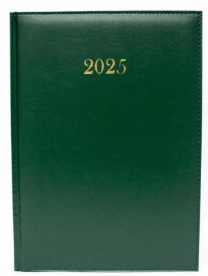 Opakowanie Terminarz 2025 tygodniowy A4 Divas z gąbką zielony