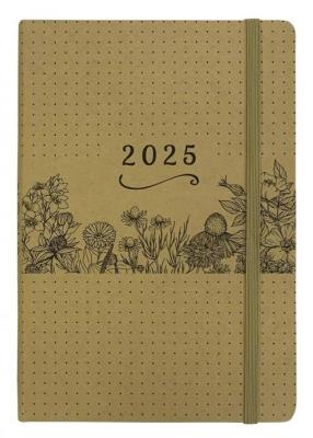 Opakowanie Terminarz 2025 tygodniowy A5 Bioeco z gumką MIX