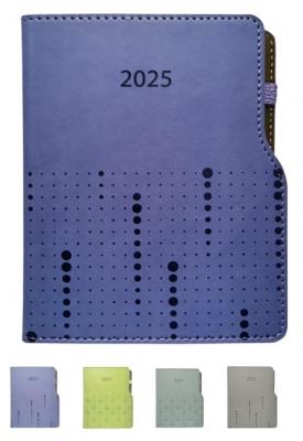 Opakowanie Terminarz 2025 tygodniowy A6+ Wcięcie MIX