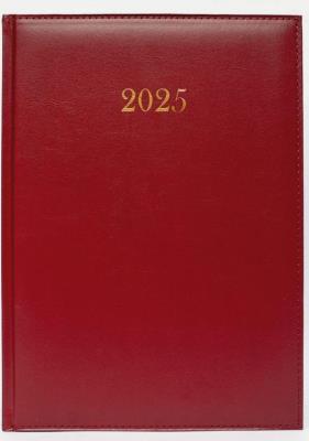 Opakowanie Terminarz 2025 tygodniowy B5 Divas z gąbką bordo