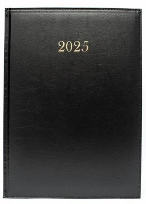 Opakowanie Terminarz 2025 tygodniowy B5 Divas z gąbką czarny