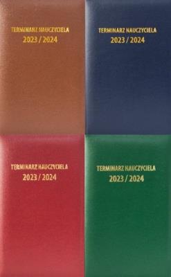 Opakowanie Terminarz Nauczyciela 2023/2024 A5 Dn Vinyl MIX