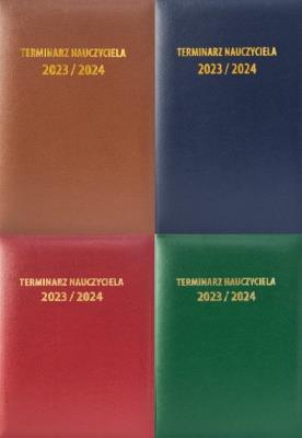 Opakowanie Terminarz Nauczyciela 2023/2024 A5 Tyg Vinyl MIX
