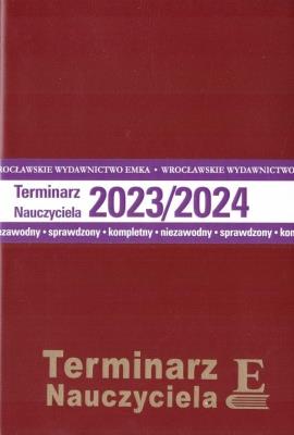 Terminarz Nauczyciela 2023/2024 BR. Wydawca: Emka. SmakLiter.pl Opakowanie Terminarz Nauczyciela 2023/2024 BR