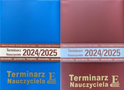 Terminarz Nauczyciela 2024/2025 BR MIX. Wydawca: Emka. SmakLiter.pl Opakowanie Terminarz Nauczyciela 2024/2025 BR MIX