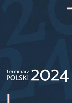 Okładka książki Terminarz polski 2024