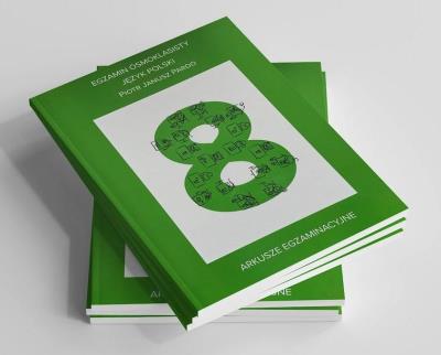 Testy ósmoklasisty język polski. Autor: Pardo Piotr Janusz. SmakLiter.pl Okładka książki Testy ósmoklasisty język polski