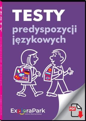 Okładka książki Testy predyspozycji językowych kod dostępu