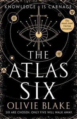 The Atlas Six. Autor: Blake Olivie. SmakLiter.pl Okładka książki The Atlas Six