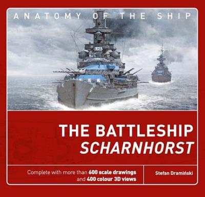 The Battleship Scharnhorst. Autor: Dramiński Stefan. SmakLiter.pl Okładka książki The Battleship Scharnhorst