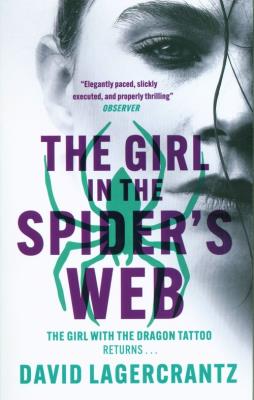 The Girl in the Spider's Web. Wydawca: Maclehose press. SmakLiter.pl Opakowanie The Girl in the Spider's Web