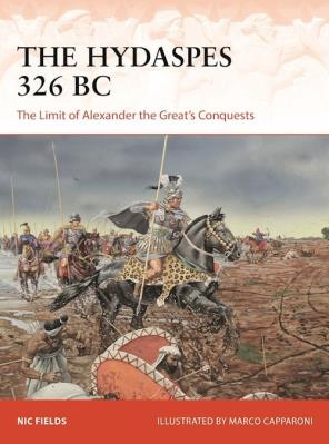 The Hydaspes 326 BC. Autor: Nic Fields. SmakLiter.pl Okładka książki The Hydaspes 326 BC