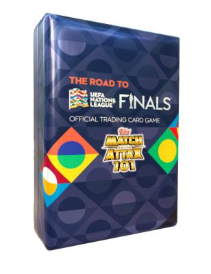 Opakowanie The Road to UEFA Nations League Mega puszka z kartami