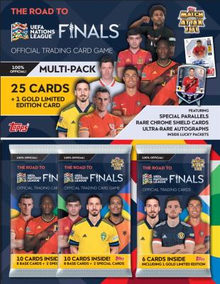 Opakowanie The Road to UEFA Nations League Multipack z kartami