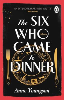 The Six Who Came to Dinner. Autor: Youngson Anne. SmakLiter.pl Okładka książki The Six Who Came to Dinner