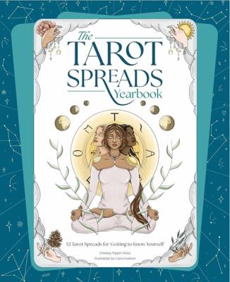 The Tarot Spreads Yearbook. Autor: Chelsey Pippin Mizzi. SmakLiter.pl Okładka książki The Tarot Spreads Yearbook