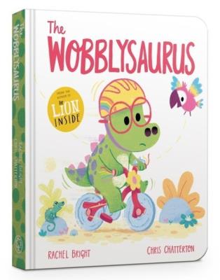 The Wobblysaurus. Autor: Bright Rachel. SmakLiter.pl Okładka książki The Wobblysaurus